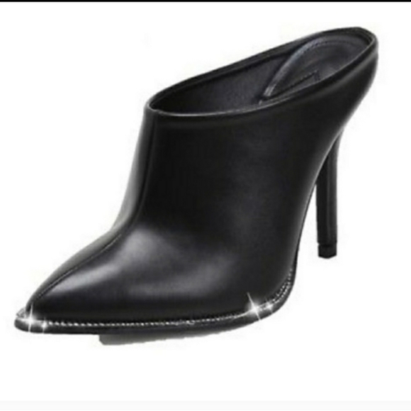 Black Mackin J Mule Heel - Picture 1 of 7